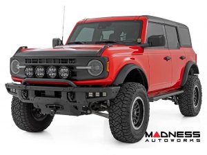 Ford Bronco Side Steps - Multi-Color LED Running Boards - 4 Door - Rough Country 